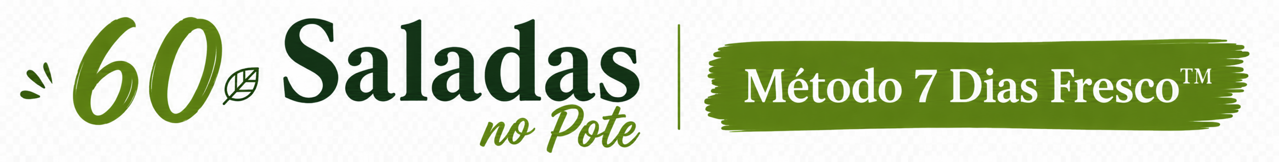 Saladas no Pote